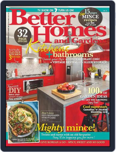 Better Homes and Gardens Australia July 24th, 2015 Digital Back Issue Cover