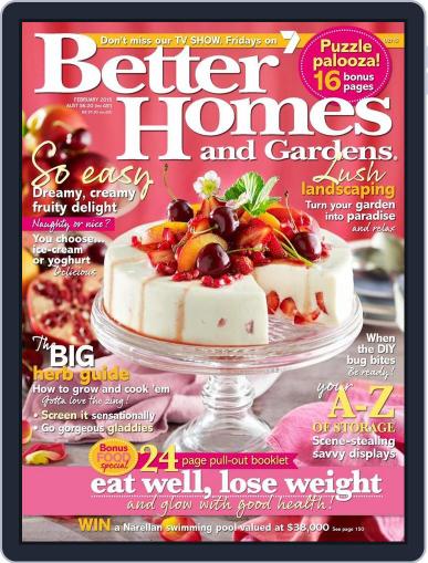 Better Homes and Gardens Australia January 13th, 2015 Digital Back Issue Cover