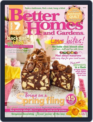 Better Homes and Gardens Australia August 29th, 2014 Digital Back Issue Cover