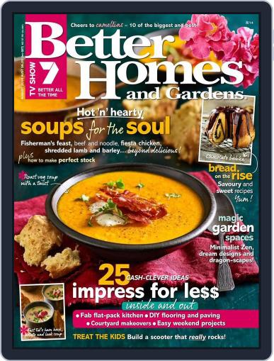 Better Homes and Gardens Australia June 30th, 2014 Digital Back Issue Cover