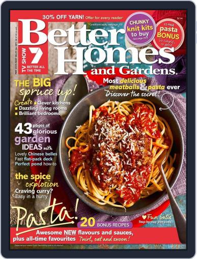 Better Homes and Gardens Australia April 2nd, 2014 Digital Back Issue Cover