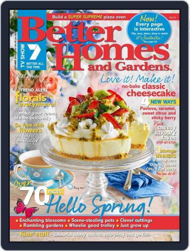 Better Homes and Gardens Australia August 22nd, 2013 Digital Back Issue Cover