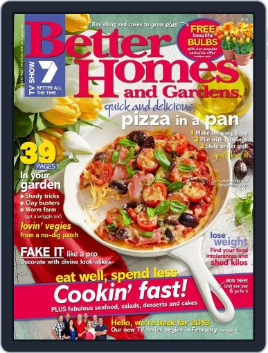 Better Homes and Gardens Australia February 5th, 2013 Digital Back Issue Cover
