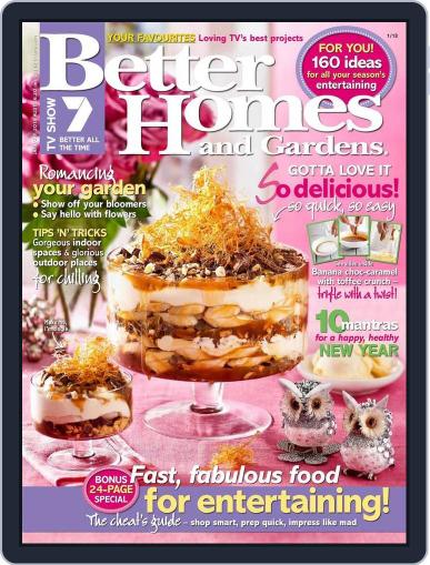 Better Homes and Gardens Australia December 19th, 2012 Digital Back Issue Cover
