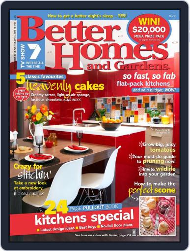 Better Homes and Gardens Australia September 1st, 2012 Digital Back Issue Cover