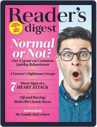 Readers Digest Australia September 1st, 2018 Digital Back Issue Cover
