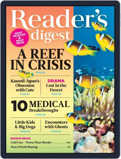 Readers Digest Australia October 1st, 2017 Digital Back Issue Cover