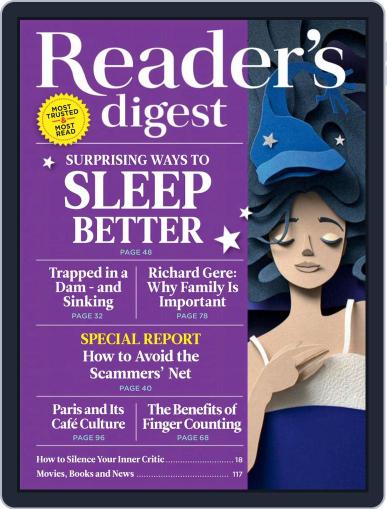 Readers Digest Australia August 1st, 2017 Digital Back Issue Cover