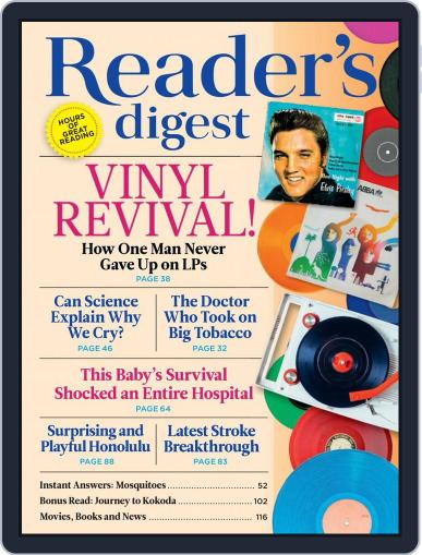 Readers Digest Australia March 1st, 2017 Digital Back Issue Cover