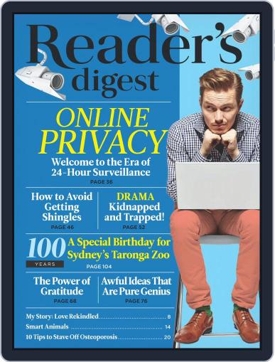 Readers Digest Australia October 1st, 2016 Digital Back Issue Cover