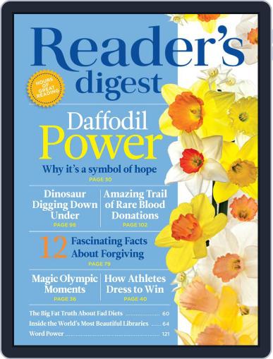 Readers Digest Australia July 31st, 2016 Digital Back Issue Cover