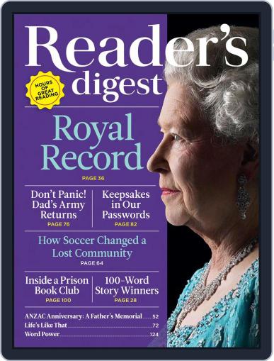 Readers Digest Australia April 1st, 2016 Digital Back Issue Cover