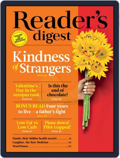 Readers Digest Australia February 1st, 2016 Digital Back Issue Cover
