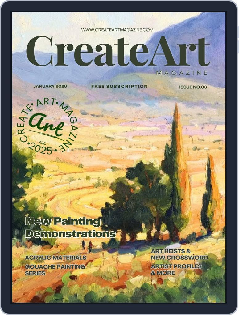 Create Art (Digital) Subscription                    January 2nd, 2026 Issue