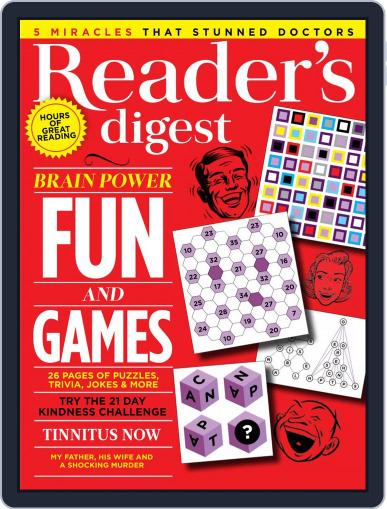 Readers Digest Australia November 18th, 2015 Digital Back Issue Cover