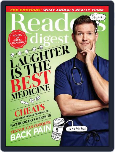Readers Digest Australia June 25th, 2015 Digital Back Issue Cover