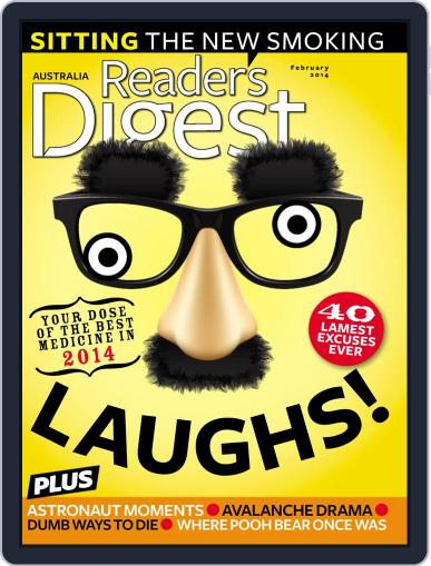 Readers Digest Australia January 29th, 2014 Digital Back Issue Cover