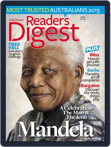 Readers Digest Australia June 28th, 2013 Digital Back Issue Cover
