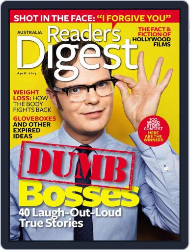 Readers Digest Australia March 27th, 2013 Digital Back Issue Cover