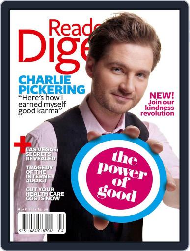 Readers Digest Australia March 27th, 2011 Digital Back Issue Cover