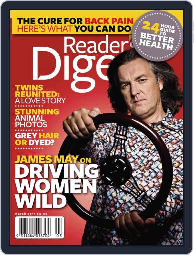 Readers Digest Australia February 27th, 2011 Digital Back Issue Cover