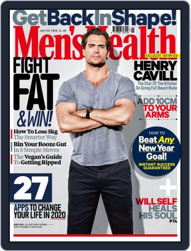 Men's Health UK January 1st, 2020 Digital Back Issue Cover