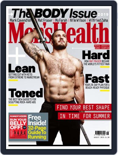Men's Health UK August 1st, 2019 Digital Back Issue Cover