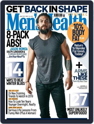 Men's Health UK January 1st, 2019 Digital Back Issue Cover