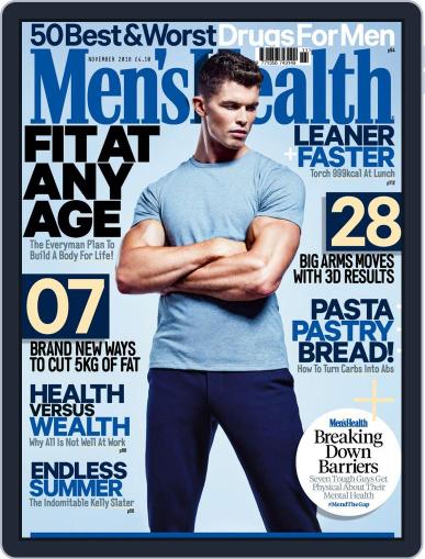 Men's Health UK November 1st, 2018 Digital Back Issue Cover