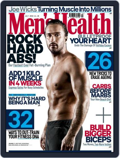 Men's Health UK July 1st, 2018 Digital Back Issue Cover