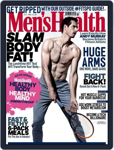 Men's Health UK June 2nd, 2016 Digital Back Issue Cover