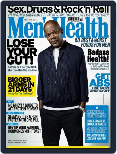 Men's Health UK June 1st, 2016 Digital Back Issue Cover