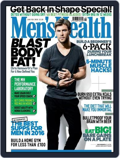 Men's Health UK December 4th, 2015 Digital Back Issue Cover