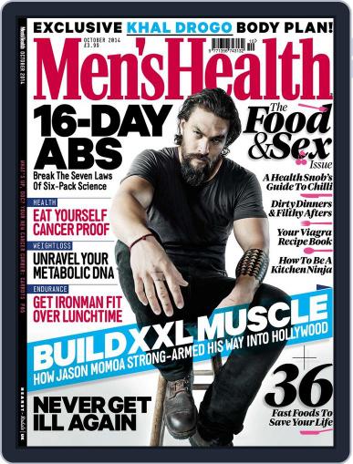 Men's Health UK September 8th, 2014 Digital Back Issue Cover