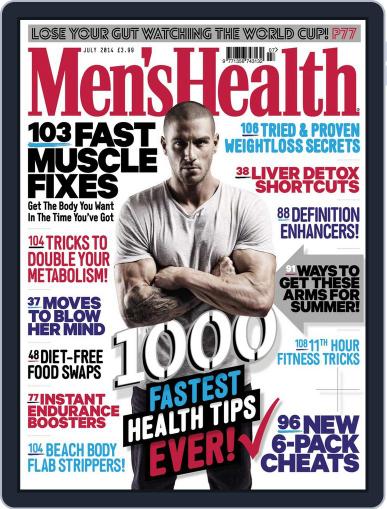 Men's Health UK June 5th, 2014 Digital Back Issue Cover