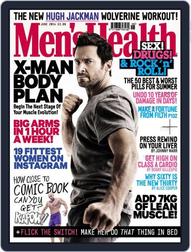 Men's Health UK May 1st, 2014 Digital Back Issue Cover