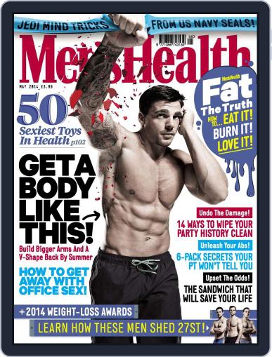 Men's Health UK April 3rd, 2014 Digital Back Issue Cover