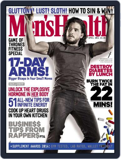 Men's Health UK March 6th, 2014 Digital Back Issue Cover