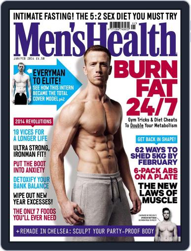 Men's Health UK December 3rd, 2013 Digital Back Issue Cover