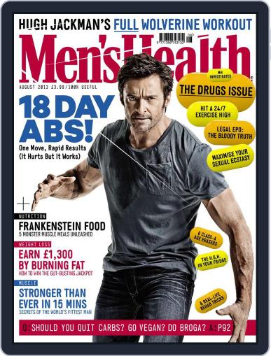 Men's Health UK July 2nd, 2013 Digital Back Issue Cover