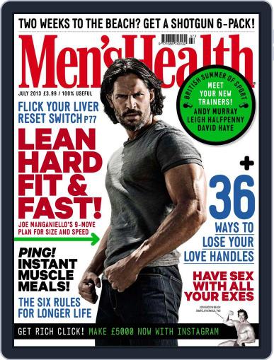 Men's Health UK June 4th, 2013 Digital Back Issue Cover
