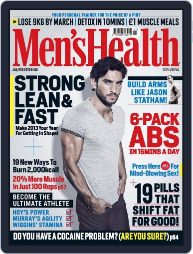 Men's Health UK November 29th, 2012 Digital Back Issue Cover