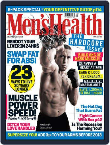 Men's Health UK November 2nd, 2012 Digital Back Issue Cover