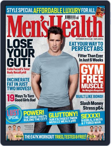 Men's Health UK July 26th, 2012 Digital Back Issue Cover