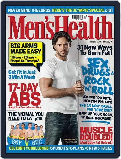 Men's Health UK June 3rd, 2012 Digital Back Issue Cover