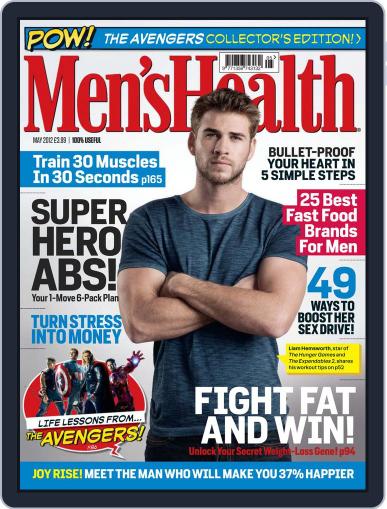 Men's Health UK April 3rd, 2012 Digital Back Issue Cover
