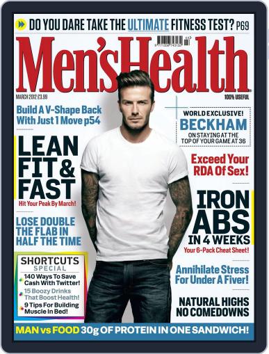 Men's Health UK February 2nd, 2012 Digital Back Issue Cover