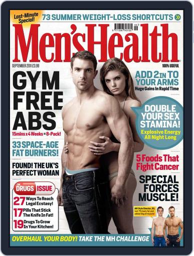 Men's Health UK July 29th, 2011 Digital Back Issue Cover