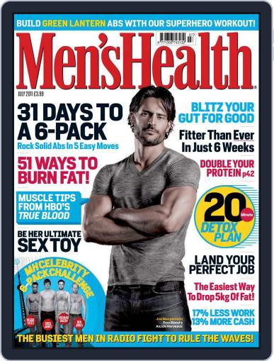 Men's Health UK June 9th, 2011 Digital Back Issue Cover