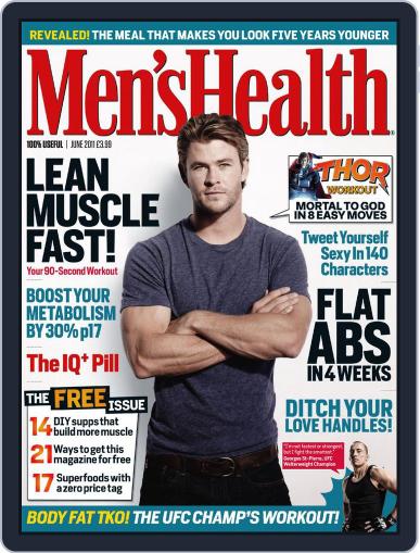 Men's Health UK April 29th, 2011 Digital Back Issue Cover